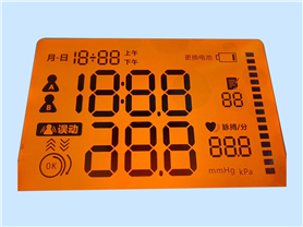 血压计段码液晶屏